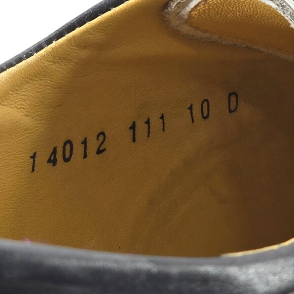 New Old Stock Florsheim Imperial Black White Wingtip Spectators 10D Dress Shoes - Picture 9 of 11